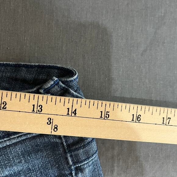True Religion Skinny Jeans Womens Size 27 Blue Dark Wash Denim Low Rise‎ - Picture 10 of 10